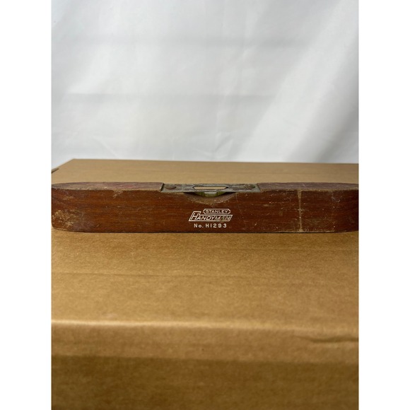 Vintage Stanley Handyman Level Disston File Caliper Coping Saw Antique Tool Lot - Picture 12 of 15